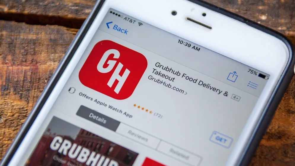 Grubhub app 1