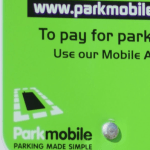 ParkMobile sign