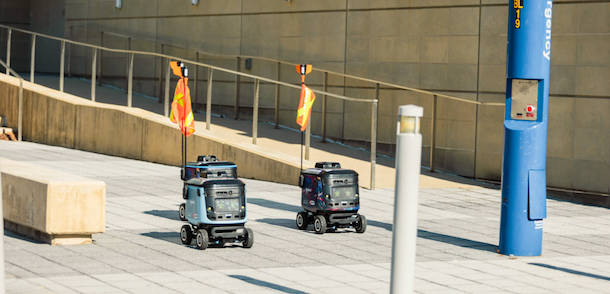 Morgan State deploys robot delivery from Kiwibot