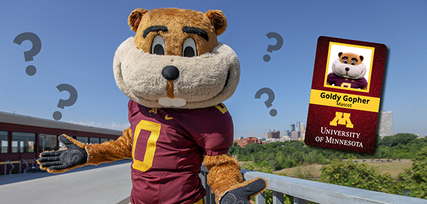 University of Minnesota Twin Cities mascot