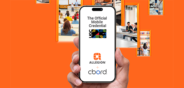 Allegion mobile credential for CBORD conference