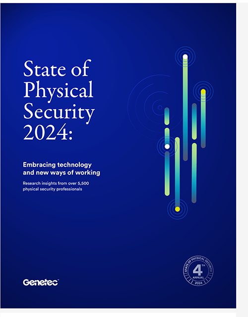 Genetec State of Physical Security 2024 cover image