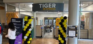 Towson Tiger Express store with Atrium and Zippin