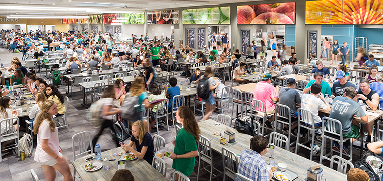 Notre Dame dining hall