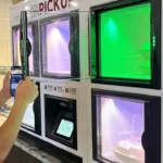 Apex Order Pickup Solutions locker with student