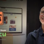 Wayne Fields, UC Irvine Amazon One video screen