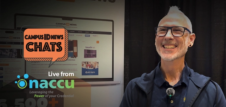 Wayne Fields, UC Irvine Amazon One video screen