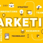 Marketing collage image