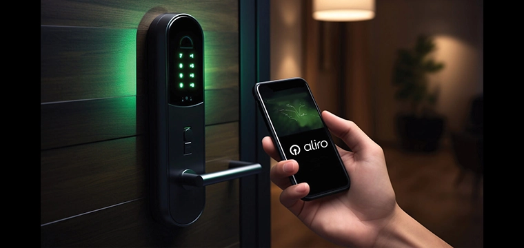 Aliro mobile phone and access control reader