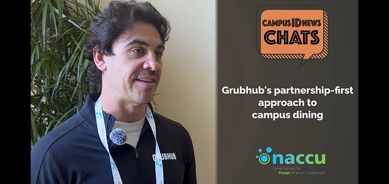 George Davey, Grubhub, video interview