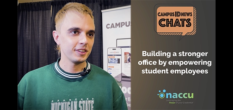 Rosty Chen, Michigan State University prepares for a video interview
